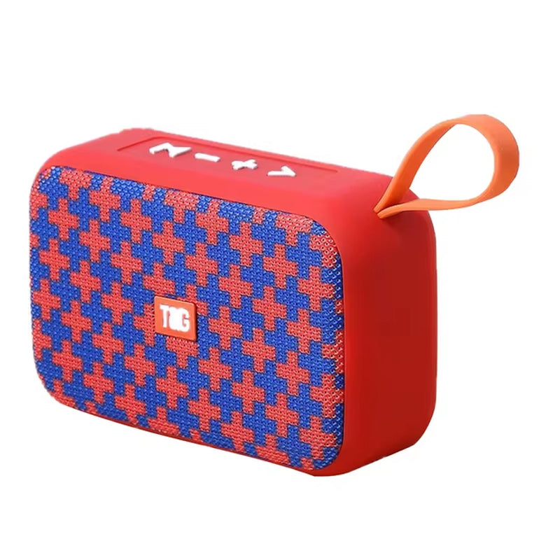 TG506 Portable Mini Bluetooth Speaker - Wireless Soundbar with HIFI Subwoofer, TF Card Support, FM Radio, and Aux Connectivity for Outdoor Use