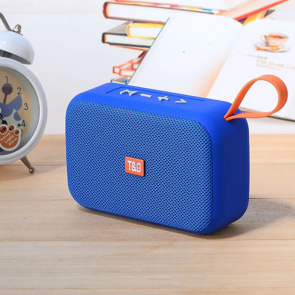 TG506 Portable Mini Bluetooth Speaker - Wireless Soundbar with HIFI Subwoofer, TF Card Support, FM Radio, and Aux Connectivity for Outdoor Use