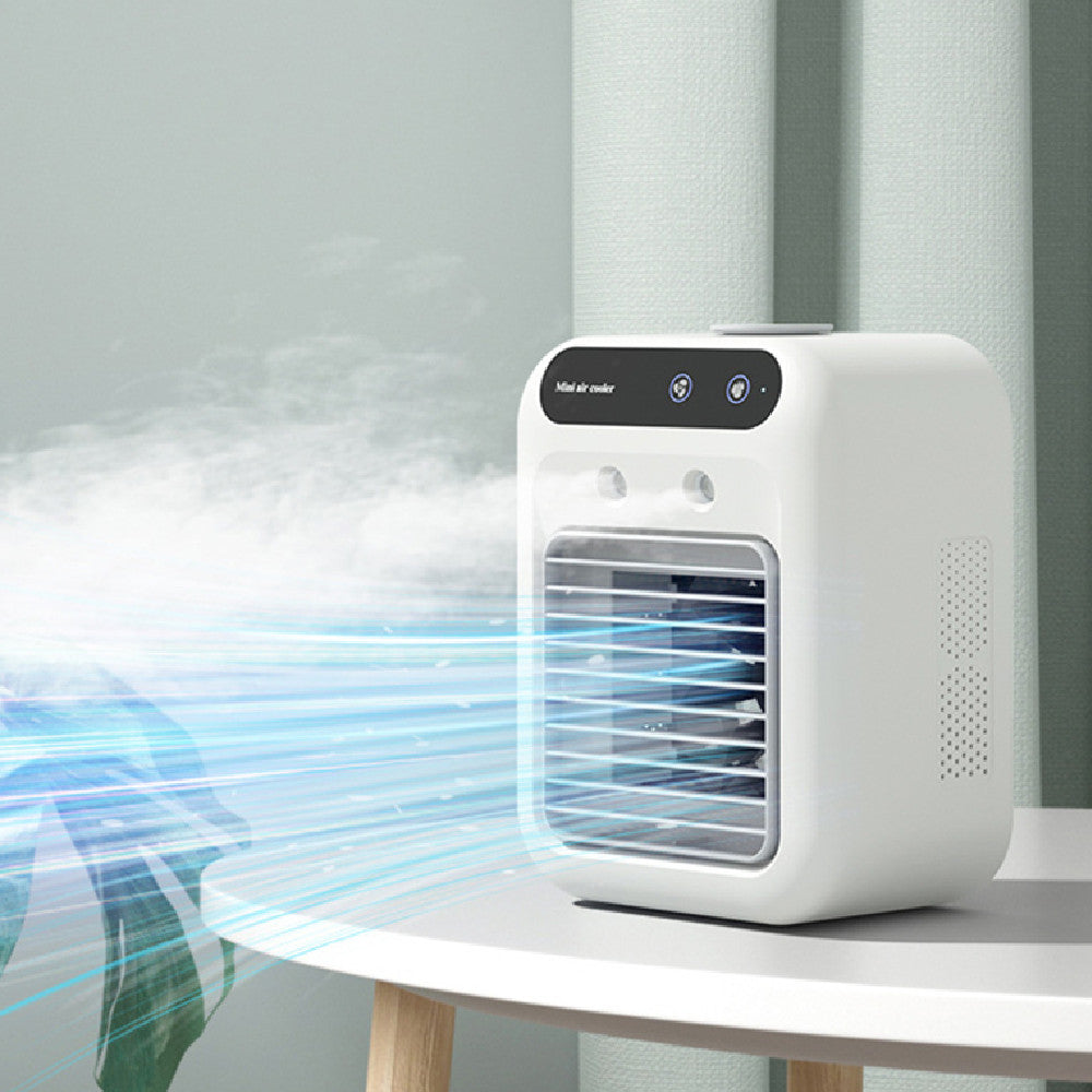 Portable Air Conditioning Unit for Rooms, Offices, and Vehicles - Water-Cooling Fan System