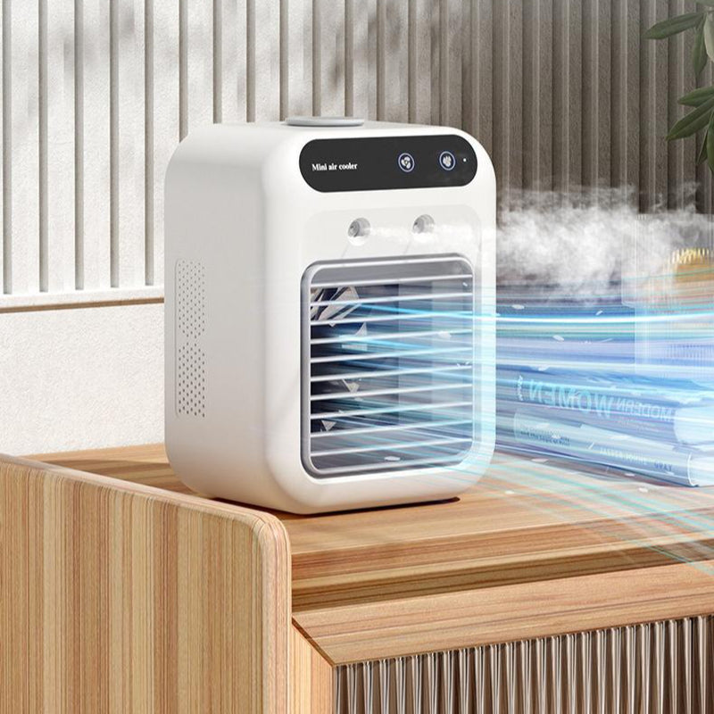 Portable Air Conditioning Unit for Rooms, Offices, and Vehicles - Water-Cooling Fan System