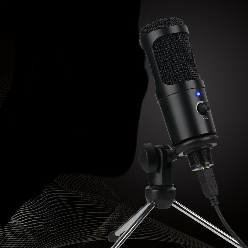 Professional Condenser Microphone for Computer Gaming and Live Recording