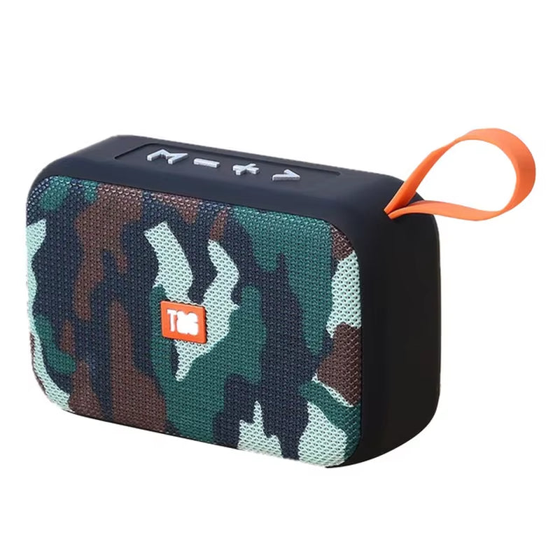 TG506 Portable Mini Bluetooth Speaker - Wireless Soundbar with HIFI Subwoofer, TF Card Support, FM Radio, and Aux Connectivity for Outdoor Use