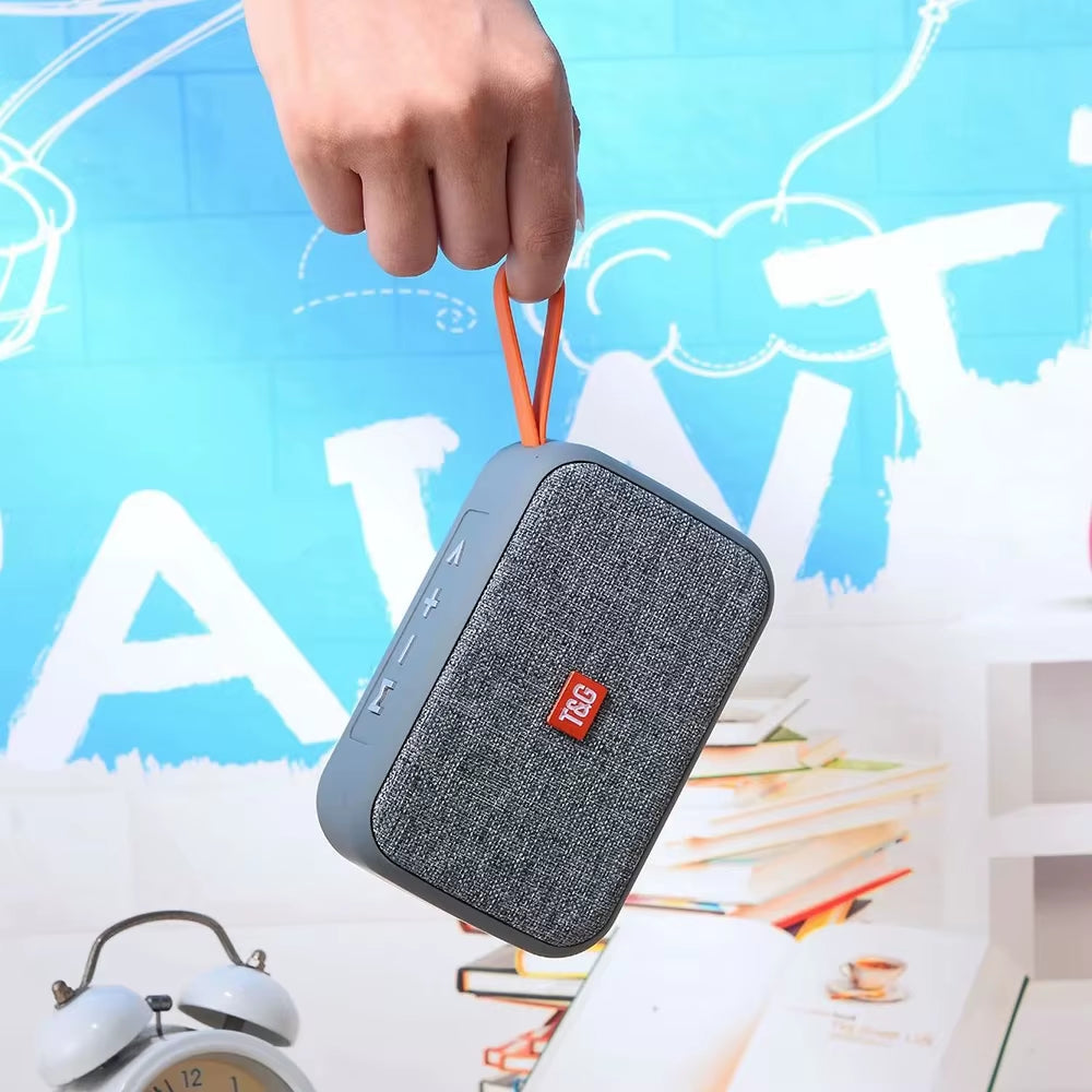 TG506 Portable Mini Bluetooth Speaker - Wireless Soundbar with HIFI Subwoofer, TF Card Support, FM Radio, and Aux Connectivity for Outdoor Use