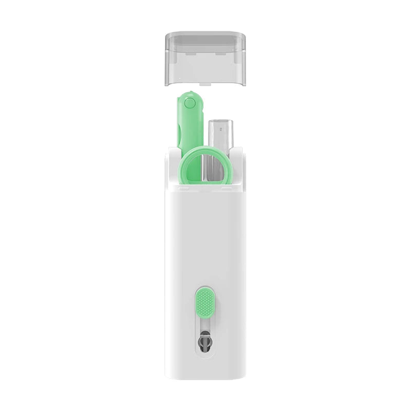 7-in-1 Comprehensive Cleaning Kit for Keyboards, AirPods, Headsets, Laptops, and Bluetooth Earphones