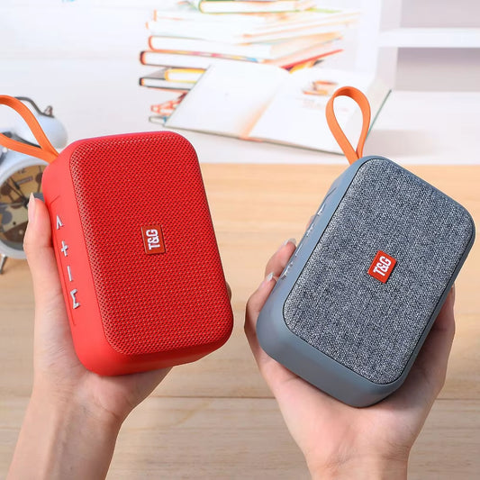 TG506 Portable Mini Bluetooth Speaker - Wireless Soundbar with HIFI Subwoofer, TF Card Support, FM Radio, and Aux Connectivity for Outdoor Use