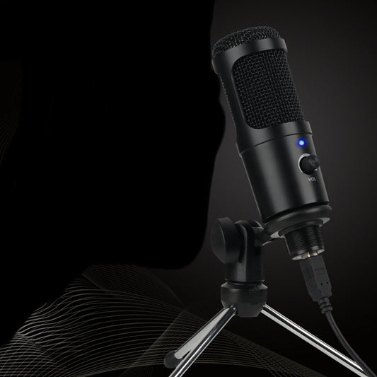 Professional Condenser Microphone for Computer Gaming and Live Recording